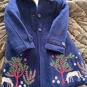 Mini Boden Yellow and Navy Kids' Apparel